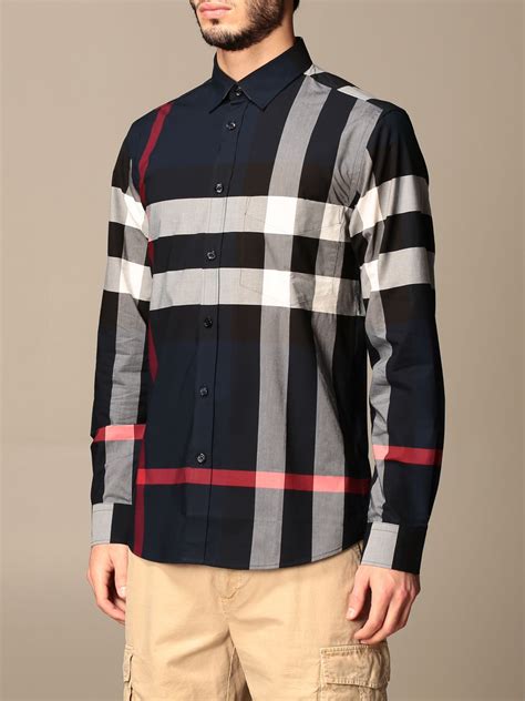 camisa burberry masculina